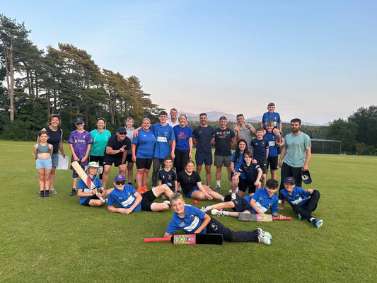 I didn't think playing cricket was for me but ...